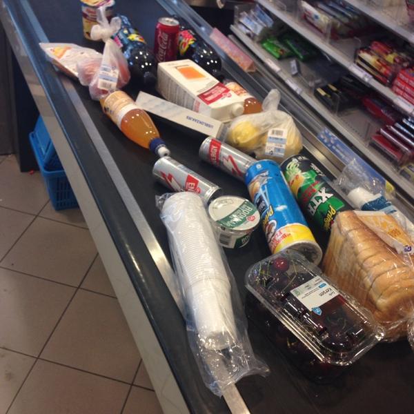 Photo taken at Albert Heijn XL by Paula Z. on 11/17/2014