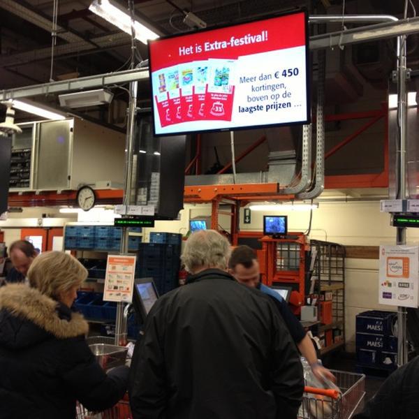 Photo taken at Colruyt by Anouk O. on 11/5/2012