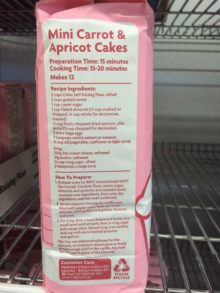 澳大利亚原装进口面粉-Coles白色高品质面粉2kg