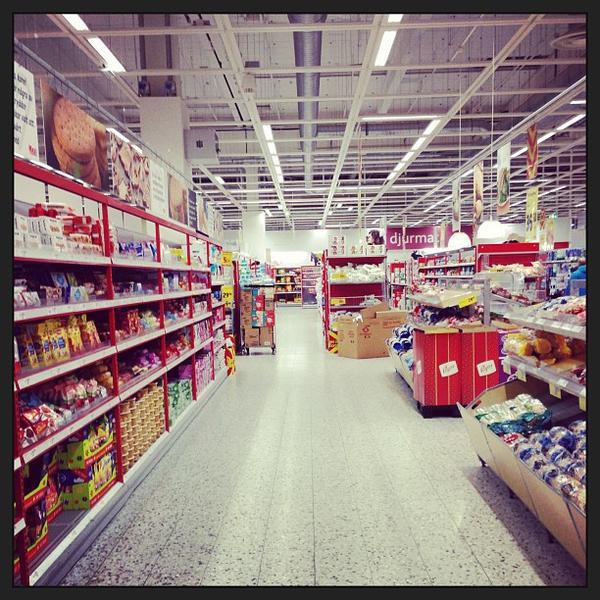 Photo taken at ICA Maxi by Per G. on 12/31/2012
