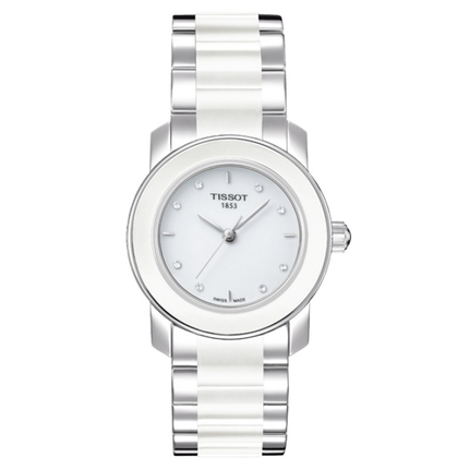 香港直邮 TISSOT天梭陶瓷石英女表T064.210.22.016.00