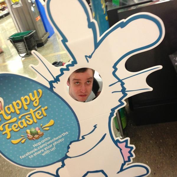 Photo taken at Woolworths by Andrew F. on 3/8/2013