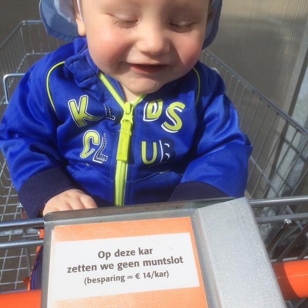 Photo taken at Colruyt by Erika L. on 4/21/2015