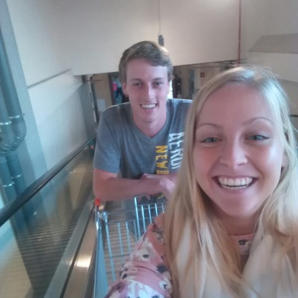 Photo taken at Colruyt by Elise W. on 9/26/2014