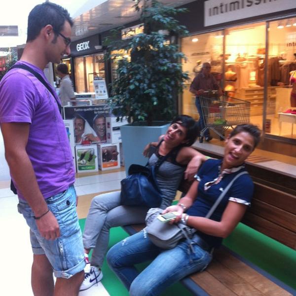 Photo taken at Auchan by Remus P. on 10/3/2012-意大利撒丁岛卡利亚里圣西蒙娜路60 Photo taken at Auchan by Remus P. on 10/3/2012