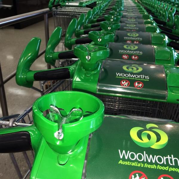 Photo taken at Woolworths by Adam I. on 12/8/2013