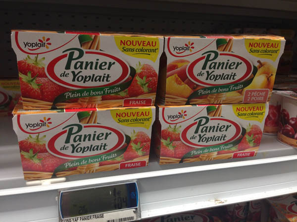 yoplait水果酸奶