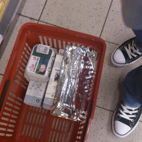 Photo taken at Fakta by Louise R. on 9/30/2012