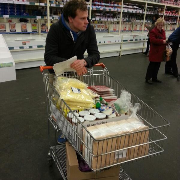 Photo taken at Colruyt by Matthias V. on 2/20/2013