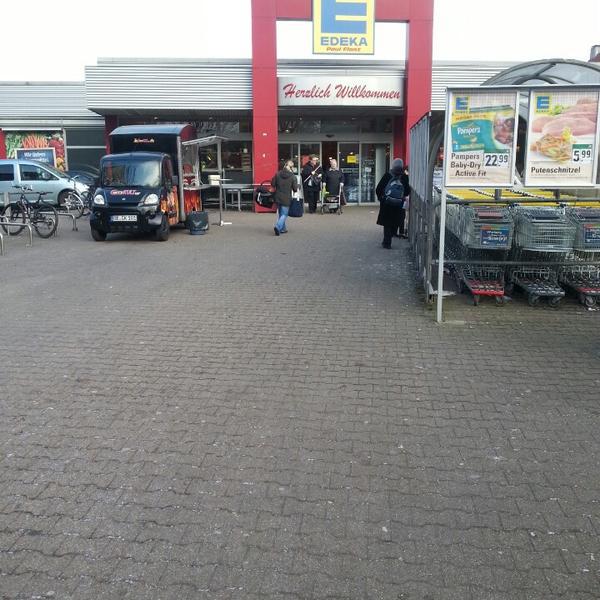 Photo taken at EDEKA Flanz by Pierre V. on 2/13/2013