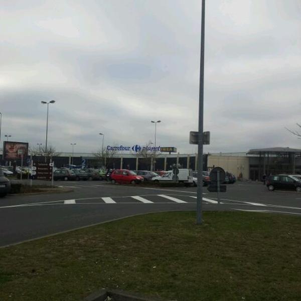 Photo taken at Carrefour by Titouan H. on 3/10/2012