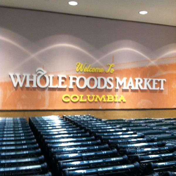 Photo taken at Whole Foods by Andrew C. on 11/13/2012-南卡莱罗纳州哥伦比亚市克洛斯山路702号 Photo taken at Whole Foods by Andrew C. on 11/13/2012