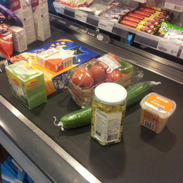 Photo taken at Albert Heijn by Nikki S. on 2/12/2014