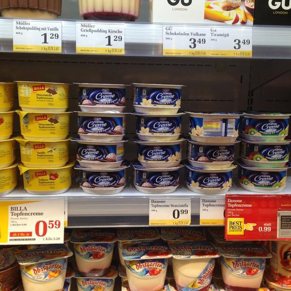 Photo taken at BILLA by Patrick S. on 5/2/2013