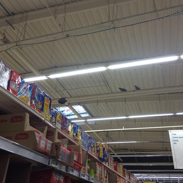 Photo taken at Carrefour by Ram0 on 5/8/2014-法国阿基坦萨特鲁维尔蓬图瓦兹路 Photo taken at Carrefour by Ram0 on 5/8/2014