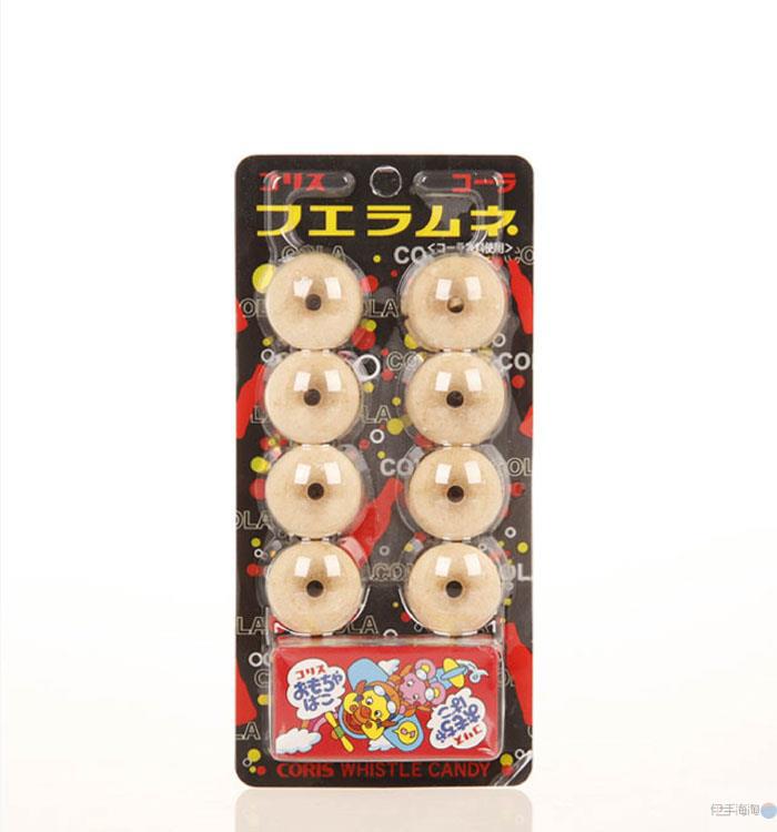 日本可利斯可乐味哨子糖 儿童糖果零食