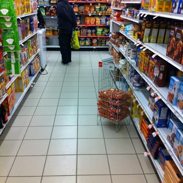 Photo taken at Shoppers Drug Mart by Shane K. on 3/7/2012-加拿大黄刀镇第49街道4911 Photo taken at Shoppers Drug Mart by Shane K. on 3/7/2012