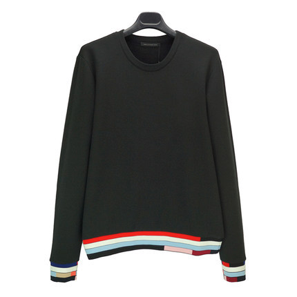 正品 CHRISTOPHER KANE 16春夏男士拼色卫衣套装 SW114 S6J67