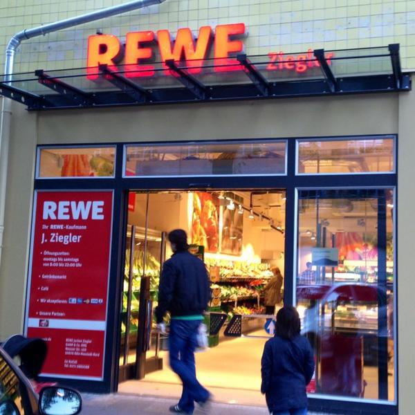 Photo taken at REWE Ziegler by Thorsten S. on 10/1/2013