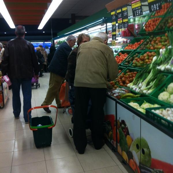 Photo taken at Mercadona by David on 2/14/2014