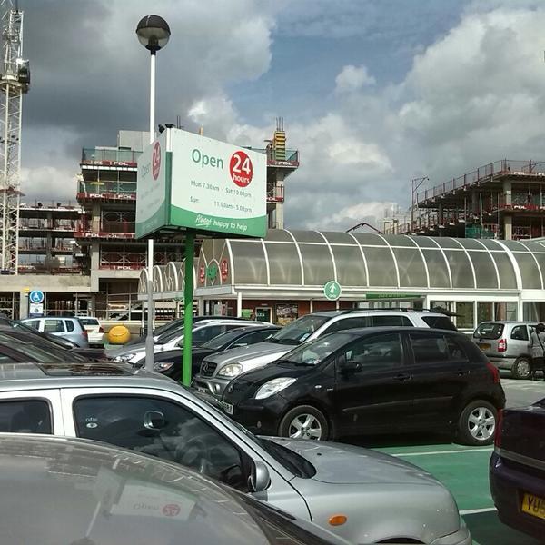 Photo taken at ASDA by Shola O. on 4/23/2014