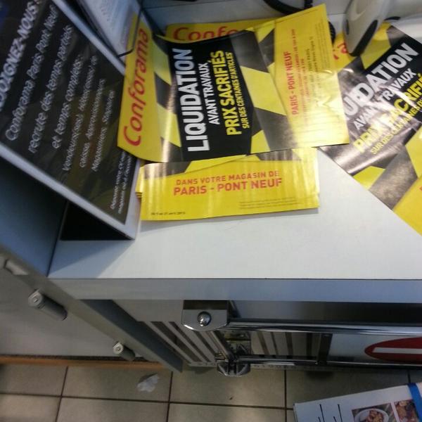 Photo taken at Conforama by Anna P. on 4/9/2013