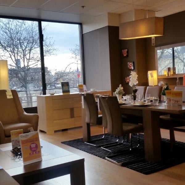 Photo taken at Conforama by Emmanuel on 2/3/2015