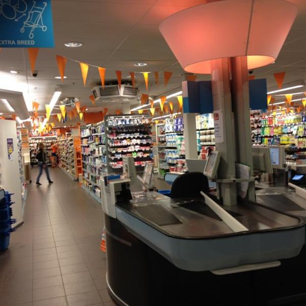 Photo taken at Albert Heijn by Johan P. on 6/9/2012