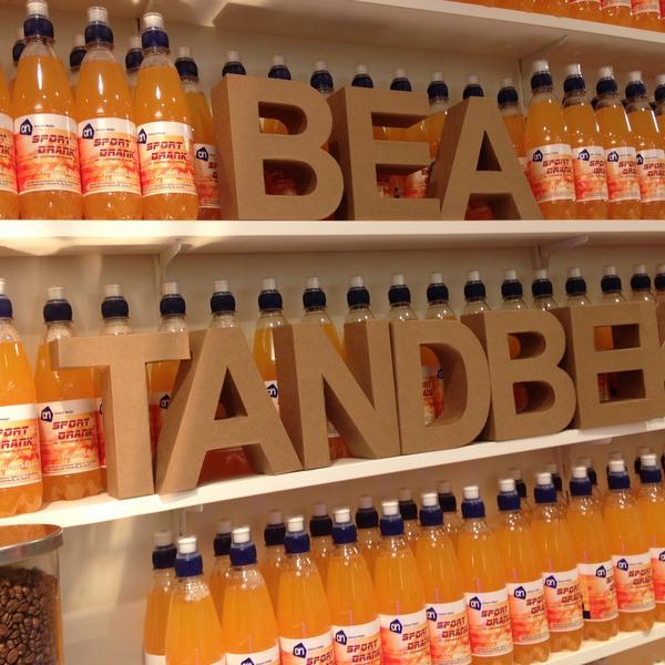 Photo taken at Albert Heijn by Johan P. on 4/12/2013