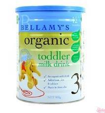 bellamys/贝拉米三段婴儿奶粉 900g(5kg以下_罐装)