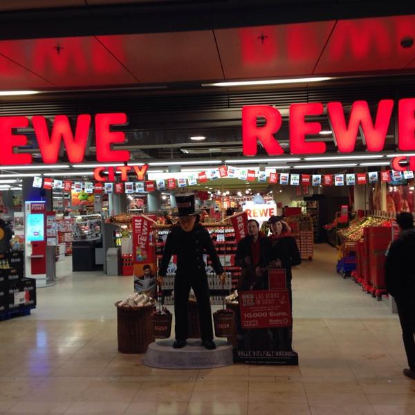 Photo taken at REWE City by Stefan M. on 3/25/2014-德国汉堡市柏林达姆40 Photo taken at REWE City by Stefan M. on 3/25/2014