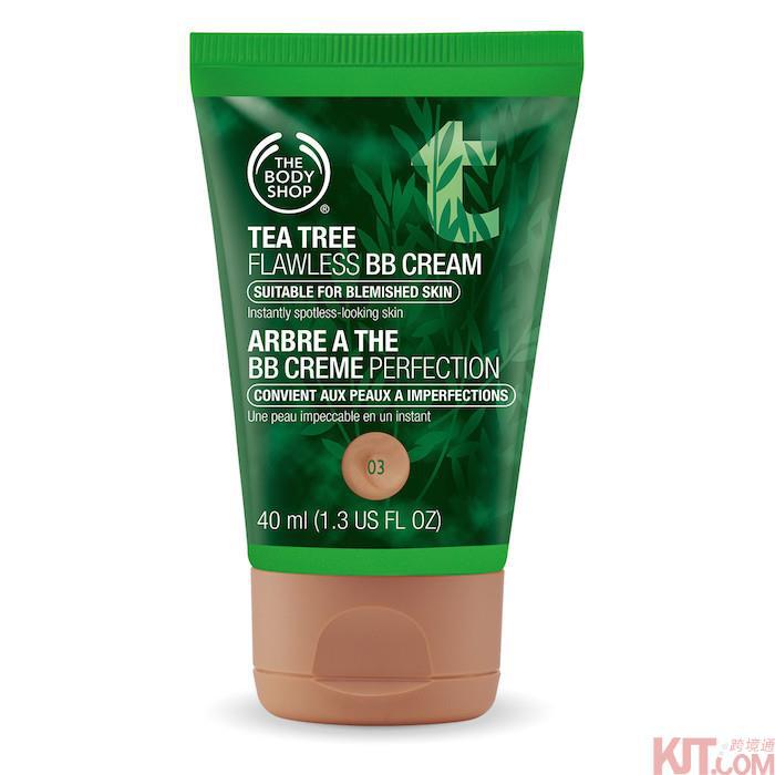 【彼岸生活】The Body Shop茶树哑致无瑕BB霜色號03 40ml/瓶