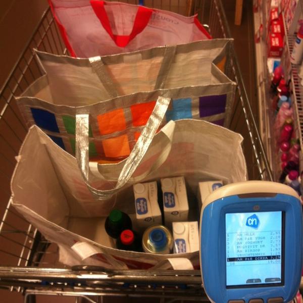 Photo taken at Albert Heijn by Jan Gerrit K. on 2/26/2012-荷兰北布拉班特省布雷达瓦克尼耶广场2B Photo taken at Albert Heijn by Jan Gerrit K. on 2/26/2012