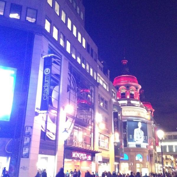 Photo taken at Monoprix by Séverine G. on 12/11/2012-法国巴黎科马丹路56号 Photo taken at Monoprix by Séverine G. on 12/11/2012