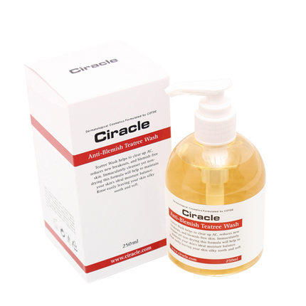 韩国Ciracle稀拉克儿 茶树精油祛痘洁肤乳 深层清洁洁肤露 韩国Ciracle稀拉克儿 茶树精油祛痘洁肤乳 深层清洁洁肤露