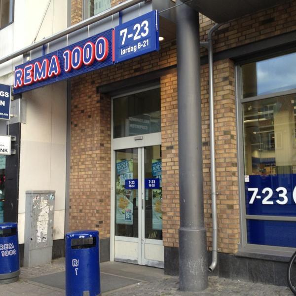 Photo taken at Rema 1000 by Kenneth Andre B. on 8/14/2013