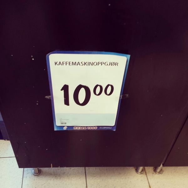 Photo taken at Rema 1000 by Øistein G. on 8/1/2013