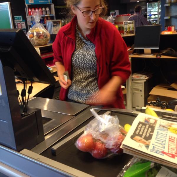 Photo taken at Proxy Delhaize by Lana L. on 9/9/2014-东佛兰德尼维勒姐妹爱街2号 Photo taken at Proxy Delhaize by Lana L. on 9/9/2014