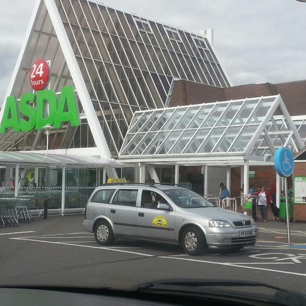 Photo taken at Asda by David P. on 8/6/2013-英国西米德兰兹郡莫利诺路 Photo taken at Asda by David P. on 8/6/2013