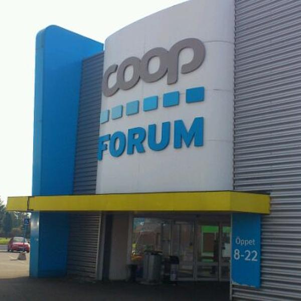 Photo taken at Coop Forum Falkenberg by Mats B. on 10/16/2011