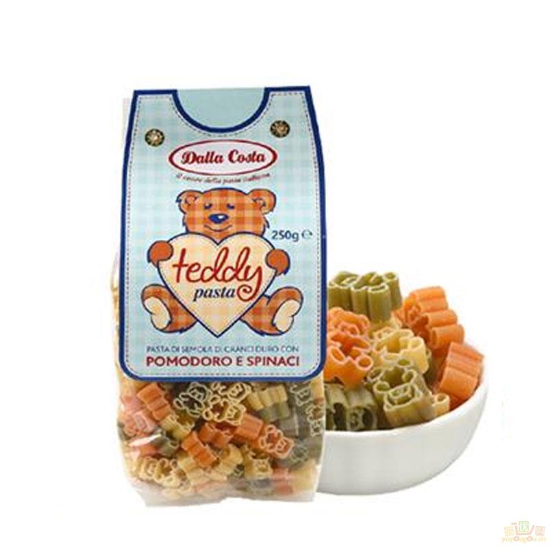 黛乐Dalla Costa意大利进口 泰迪熊系列意面条250g 黛乐Dalla Costa意大利进口 泰迪熊系列意面条250g