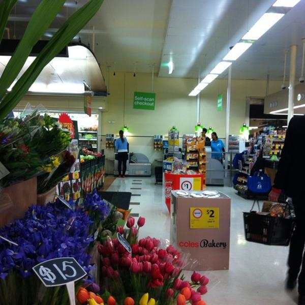 Photo taken at Coles by Rod v. on 4/23/2012