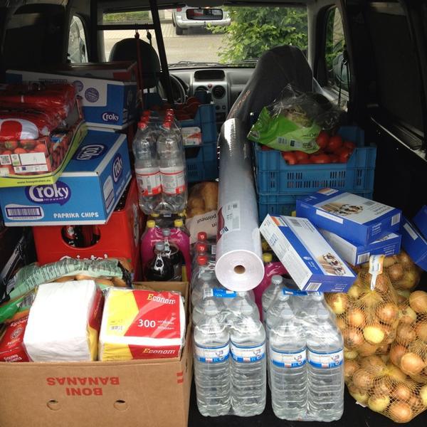 Photo taken at Colruyt by Stef R. on 6/28/2013