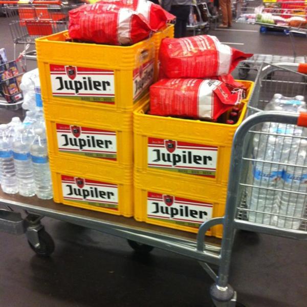 Photo taken at Colruyt by Jasper .. on 7/11/2012