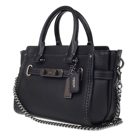 COACH/蔻驰专柜新款纯皮小号链条单肩斜挎手提女包 37003 COACH/蔻驰专柜新款纯皮小号链条单肩斜挎手提女包 37003