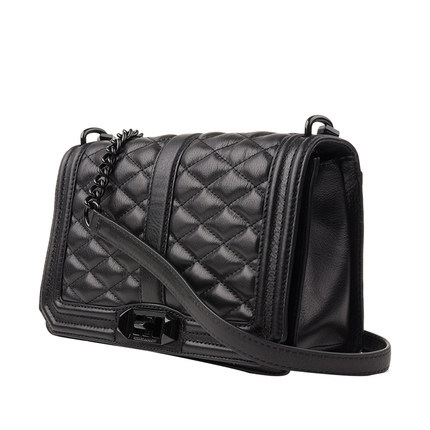 Rebecca Minkoff(美国)女包 2016新品菱格链条单肩包HF14MLVX08 Rebecca Minkoff(美国)女包 2016新品菱格链条单肩包HF14MLVX08