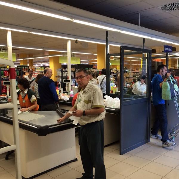 Photo taken at Mercadona by Daniel Z. on 11/2/2013