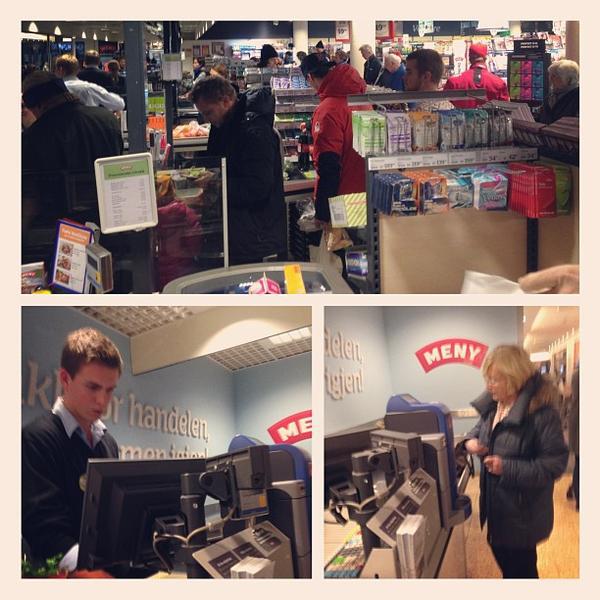 Photo taken at Meny by Andreas H S. on 1/5/2013