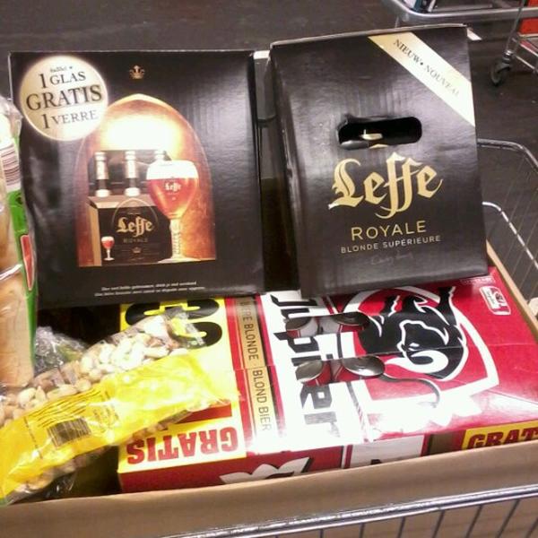 Photo taken at Colruyt by Mélissa B. on 8/23/2012