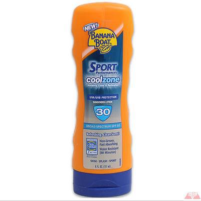 美国Banana Boat香蕉船运动地带防晒乳177ml
